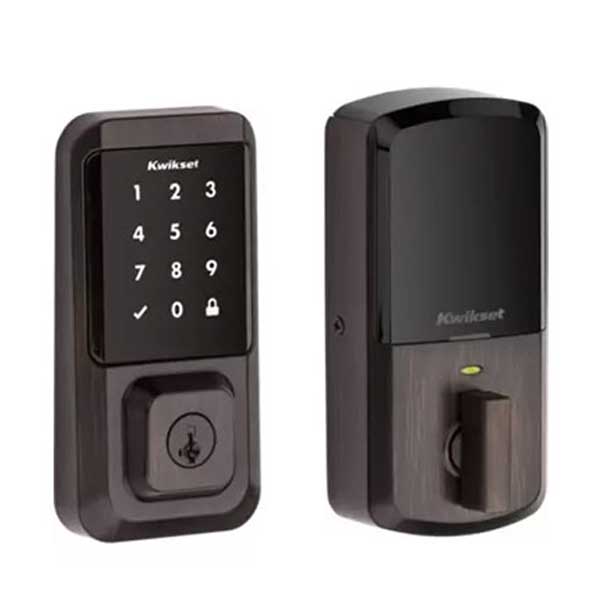 Kwikset - Halo 939 - Electronic Touchscreen Deadbolt - WiFi - SmartKey Technology - 11P - Venetian Bronze - UHS Hardware