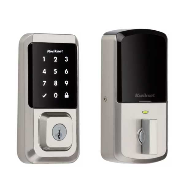 Kwikset - Halo 939 - Electronic Touchscreen Deadbolt - WiFi - SmartKey Technology - 15 - Satin Nickel - UHS Hardware