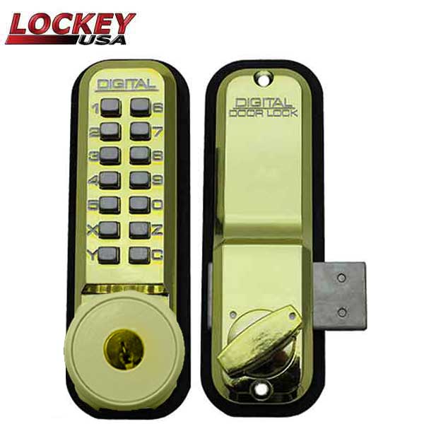 High Security Locker/Cabinets Flush Mount Lock, Spring Bolt, 2 DUO keys  included, Model Number 6311