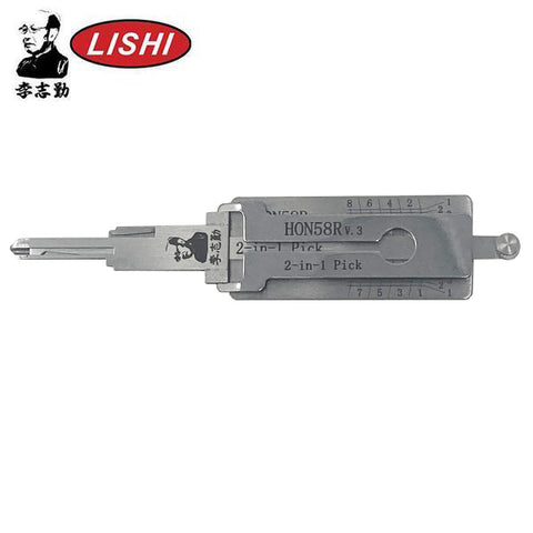 ORIGINAL LISHI - HON58R HD103 HD106 Honda / 8-Cut / 2-In-1 Pick & Decoder - UHS Hardware