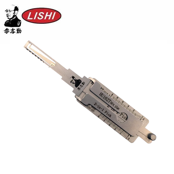 ORIGINAL LISHI - HU162T - 2015-2021 Audi / VW - 9 Cut - 2-in-1 Pick & Decoder - Ignition - AG - UHS Hardware