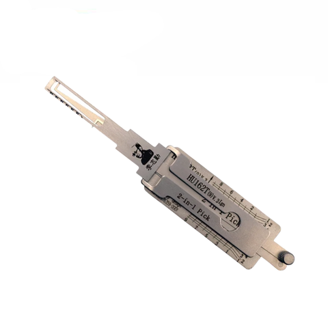 ORIGINAL LISHI - HU162T - 2015-2021 Audi / VW - 9 Cut - 2-in-1 Pick & Decoder - Ignition - AG - UHS Hardware