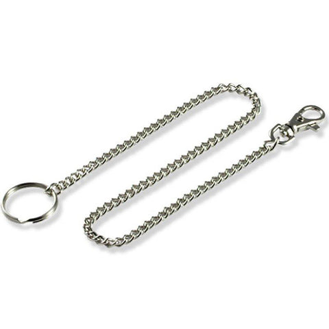 LuckyLine - 40101 - 18 Pocket Chain with Trigger Snap - Nickel