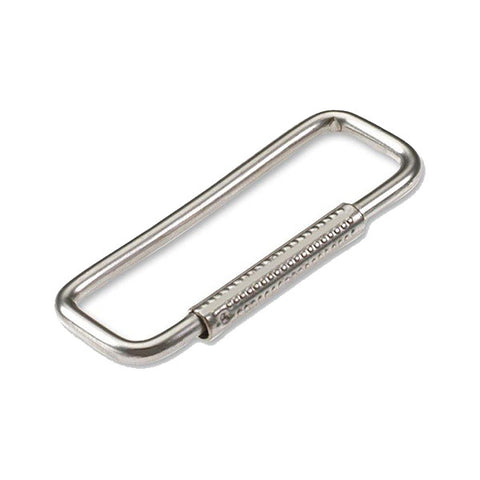 LuckyLine - 70401 - Spring Sleeve Key Ring - Silver - 1 Pack - UHS Hardware