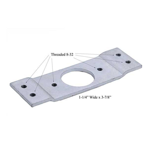 Major Mfg - LMB-11 -  Lock Mounting Bracket For Tubular Latch In Hollow Metal Doors (Economy Version) - UHS Hardware