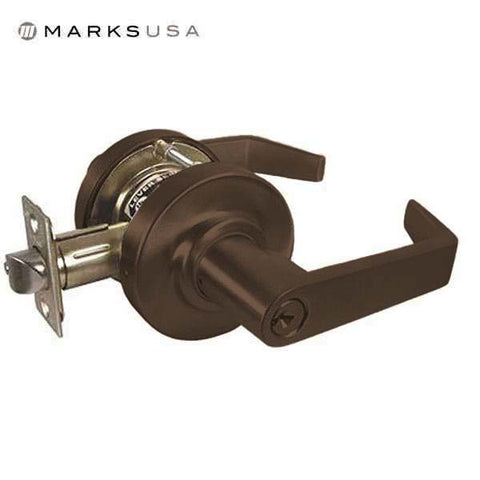 Marks USA -175F - Commercial Lever Set - 2 3/4" Backset - 10B - Storeroom - Grade 2 - UHS Hardware