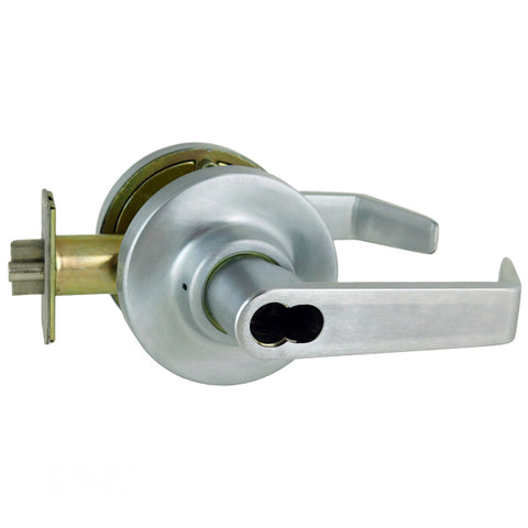 Marks USA - 195RAB - Commercial Lever Set - SFIC Prep - 2 3/4" Backset - Optional Finish - No Cylinder - Entrance - Grade 1