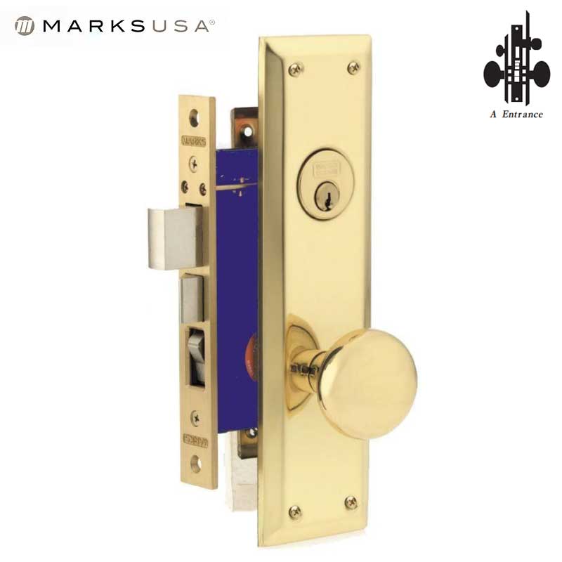 Marks USA - 71A/3 - Metro Mortise Knob Lock - U3 - 1-1/4