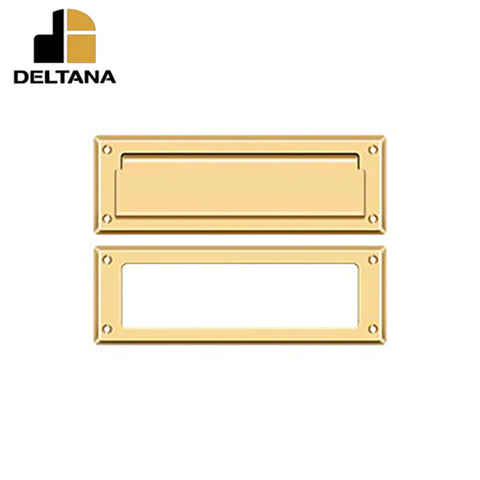 Deltana - Mail Slot 8-7/8" w/ Interior Frame - Optional Finish