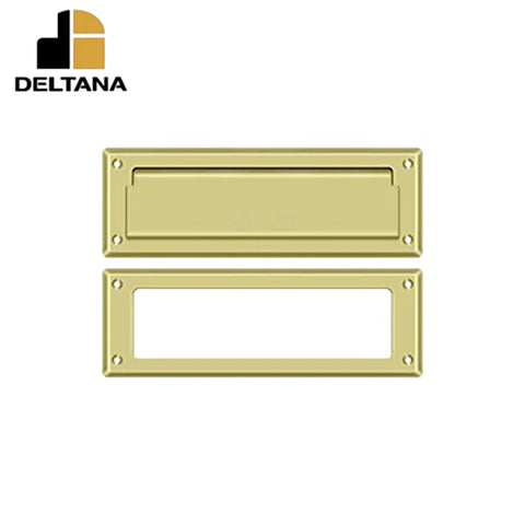 Deltana - Mail Slot 8-7/8" w/ Interior Frame - Optional Finish