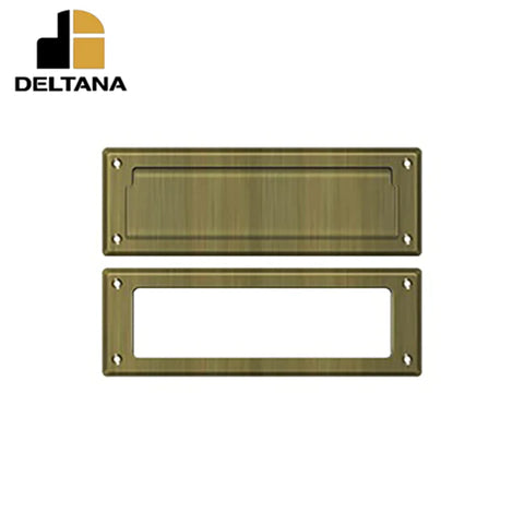 Deltana - Mail Slot 8-7/8" w/ Interior Frame - Optional Finish