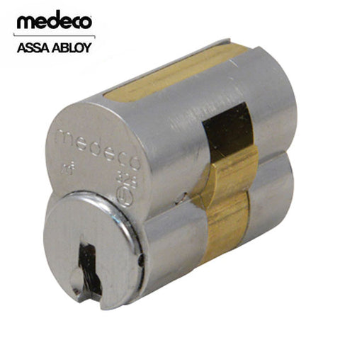 Medeco - 320201T-26-DLT - Medeco3 - LFIC Core - DLT Keyway - Prepped for Yale - Satin Chrome - Grade 1 - UHS Hardware