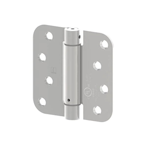 Hager - 1752 - Round Corners 5/8" Radius - Spring Hinge with Fasteners - Optional Size - Optional Finish