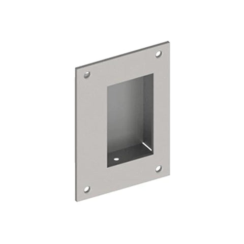 Hager - 15N - 3.5" x 5" Satin Stainless Steel