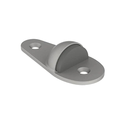 Hager - 244F - Heavy Duty Cast Floor Stop - Satin Chrome