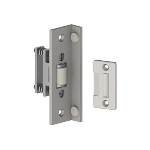 Hager - 318S - Roller Latch with Stop - Satin Chrome