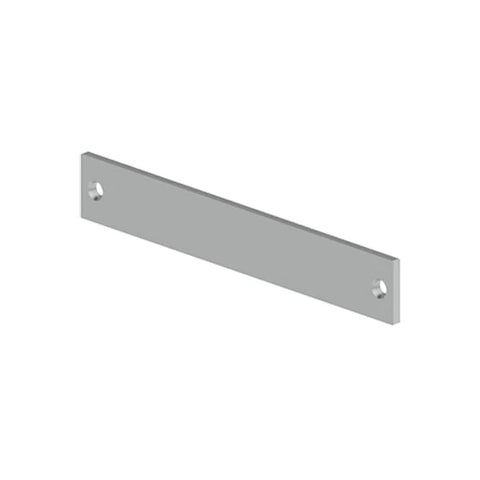 Hager - 336B - Door Edge Filler Plate - 86 Prep - 1-1/4" x 8" - Prime Coat