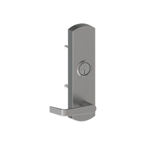 Hager - 45NL - Escutcheon Lever - Mortise Cylinder - Satin Chrome - Optional Lever