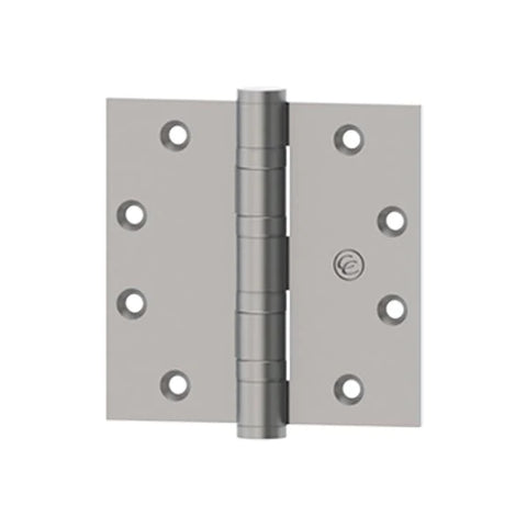 Hager - ECBB 1103 - Full Mortise - 5-Knuckle - Ball Bearing - Heavy Weight - 4.5" x 4.5" - Satin Stainless Steel - Optional Pin Function