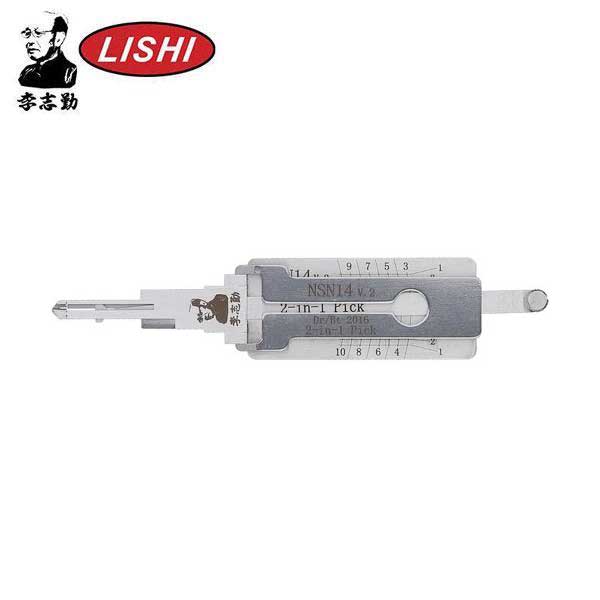 ORIGINAL LISHI - NSN14 Nissan Ford Subaru / 2-in-1 Pick & Decoder / DR & BT - UHS Hardware