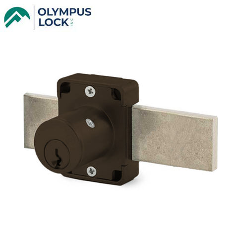 Olympus - 100DR - Deadbolt Door Lock - N Series National - D4291 4-pin - Long Bolt - Oil Rubbed Bronze - Optional Cylinder Length - Optional Keying - Non Handed - Grade 1 - UHS Hardware