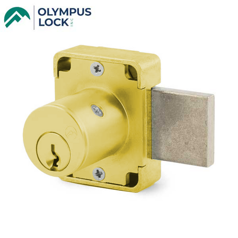 Olympus - 500DR - Cabinet Door Deadbolt Lock - Key Retaining - CCL