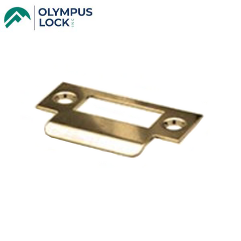 Olympus - 725-SP - Slotted Lip Strike - Polished Brass - UHS Hardware