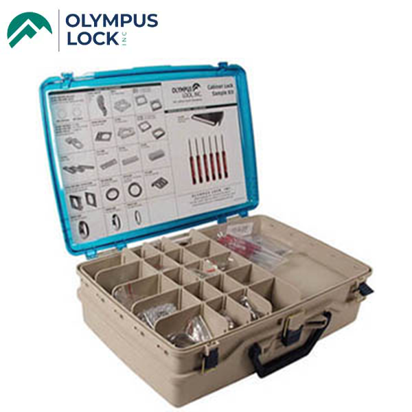 Olympus - SK002 - General Product Line Kit -Two Level Carrying Case With Olympus Lock Samples And Accessories - UHS Hardware