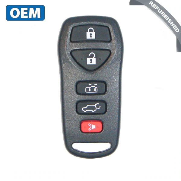 2004-2010 Nissan Quest / 5-Button Keyless Entry Remote / PN: 28268-5Z210 / KBRASTU51 (OEM Refurb) - UHS Hardware