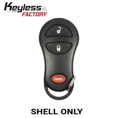 1997-2007 Dodge Durango / 3-button FOB Entry Remote SHELL / GQ43VT9T (ORS-MOPO03) - UHS Hardware