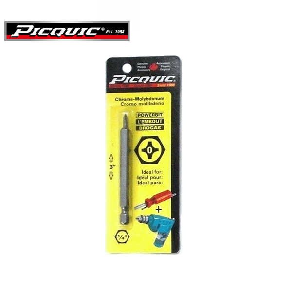 PICQUIC - 3" Length Powerbits - Optional Bit Sizes - Phillips - UHS Hardware