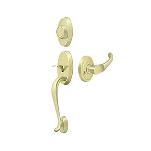 Deltana - Riversdale Handleset w/ Chapelton Lever Dummy - Optional Finish