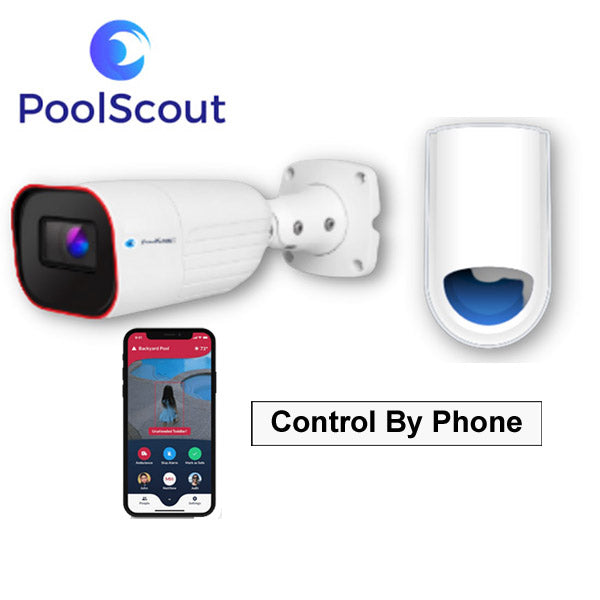 Deep Innovations - PoolScout - Residential i6Bullet -  IP Camera and Wired Alarm Unit Kit - UHS Hardware