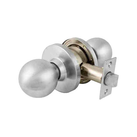 TELL - RL100010 - Light Duty Cylindrical Knob - Satin Stainless - Privacy