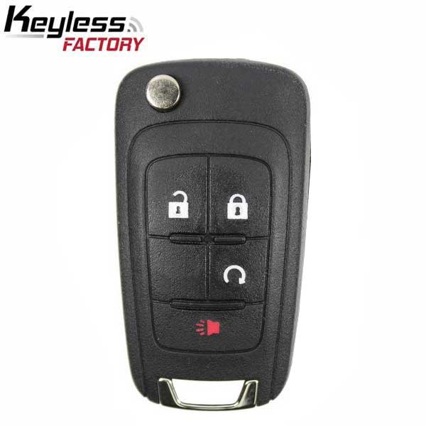 2010-2019 GM / 4-Button Flip Key / PN: 20873622 / OHT01060512 (AFTERMA ...