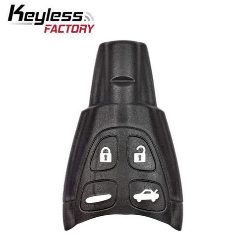 2003-2011 SAAB 9-3 / 4-Button Smart Key / PN: 12783781 / LTQSAAM433TX (RK-SBB-433TX) - UHS Hardware