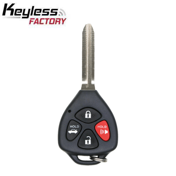 2013-2020 Subaru BRZ / Scion FR-S / 4-Button Remote Head Key / PN: 57497-CA110 / HYQ12BBY (G Chip) (RK-TOY-BF86) - UHS Hardware