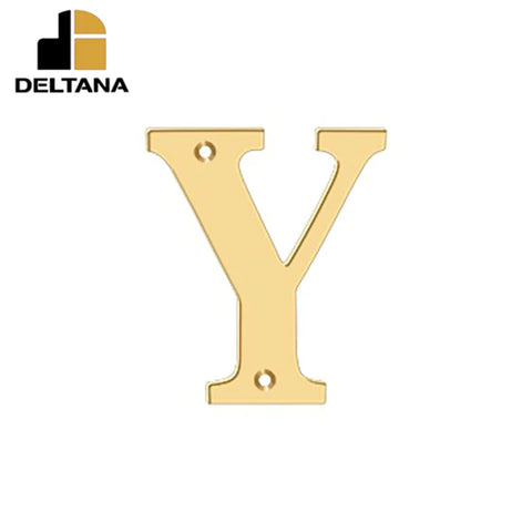 Deltana - 4" Residential Letter Y - Optional Finish