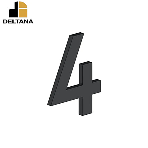 Deltana - 4" Number 4 - B Series w/ Risers - Stainless Steel - Optional Finish