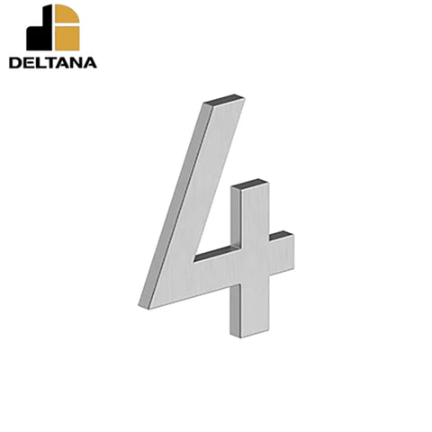 Deltana - 4" Number 4 - B Series w/ Risers - Stainless Steel - Optional Finish