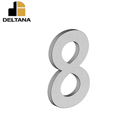 Deltana - 4" Number 8 - B Series w/ Risers - Stainless Steel - Optional Finish