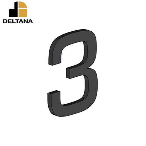 Deltana - 4" Number 3 - E Series w/ Risers - Stainless Steel - Optional Finish