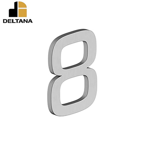 Deltana - 4" Number 8 - E Series w/ Risers - Stainless Steel - Optional Finish