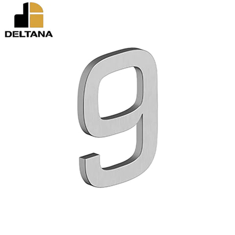 Deltana - 4" Number 9 - E Series w/ Risers - Stainless Steel - Optional Finish