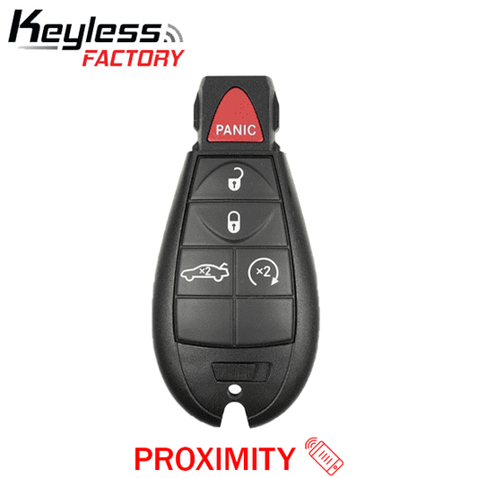 2008-2014 Dodge Chrysler / 5-Button Fobik Key / PN: 056046694AH / IYZ-C01C / Keyless Go Fobik (AFTERMARKET) - UHS Hardware