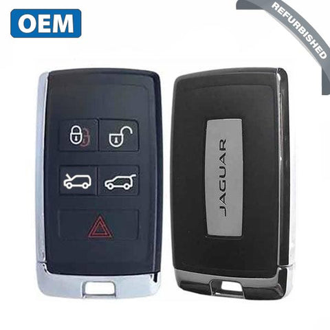 2019-2020 Jaguar I-Pace / 5-Button Smart Key / PN: J9D3-15K601-CC / K0BJXF18A (OEM Refurb) - UHS Hardware