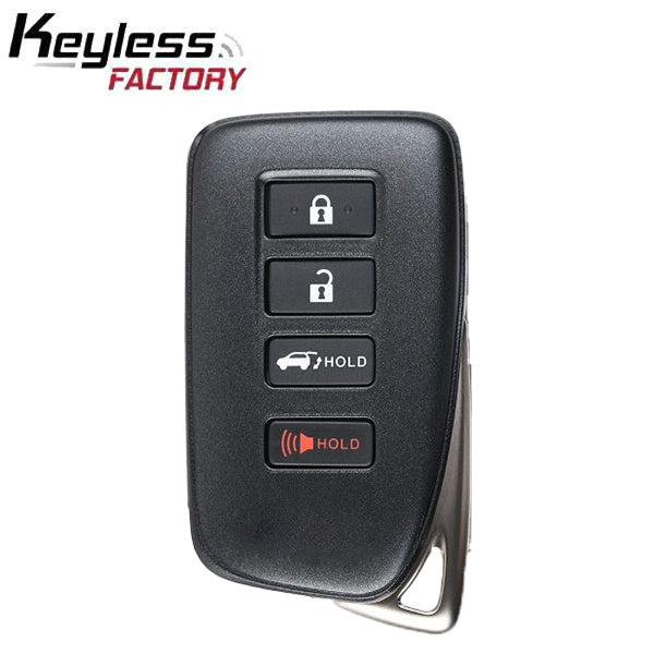 2020-2022 Lexus NX300h NX200T LX570 RX350 RX450 / 4-Button Smart Key ...