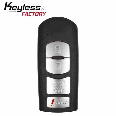 2010-2015 Mazda CX-7 / CX-9 / 4-Button Smart Key with Hatch / PN: TEY1-67-5RYA / WAZX1T763SKE11A04 (RSK-MAZ-CX79) - UHS Hardware