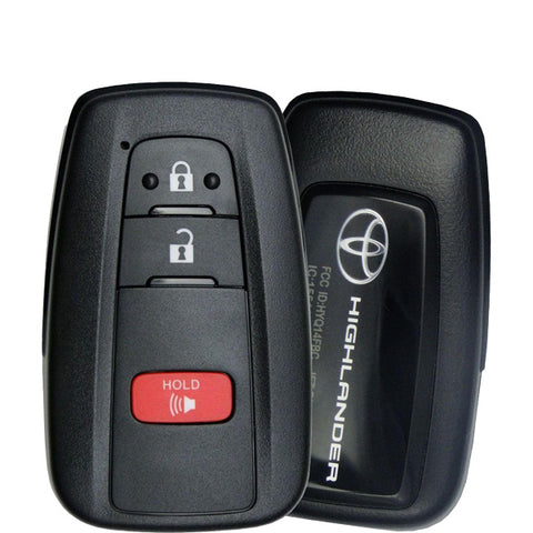 2021-2022 Toyota Highlander / 3-Button Smart Key / PN: 8990H-0E360 / HYQ14FLA (OEM)