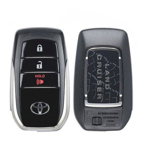 2020-2021 Toyota Land Cruiser / 3-Button Smart Key / PN: 89904-60X20 / HYQ14FBB (OEM Refurb) - UHS Hardware